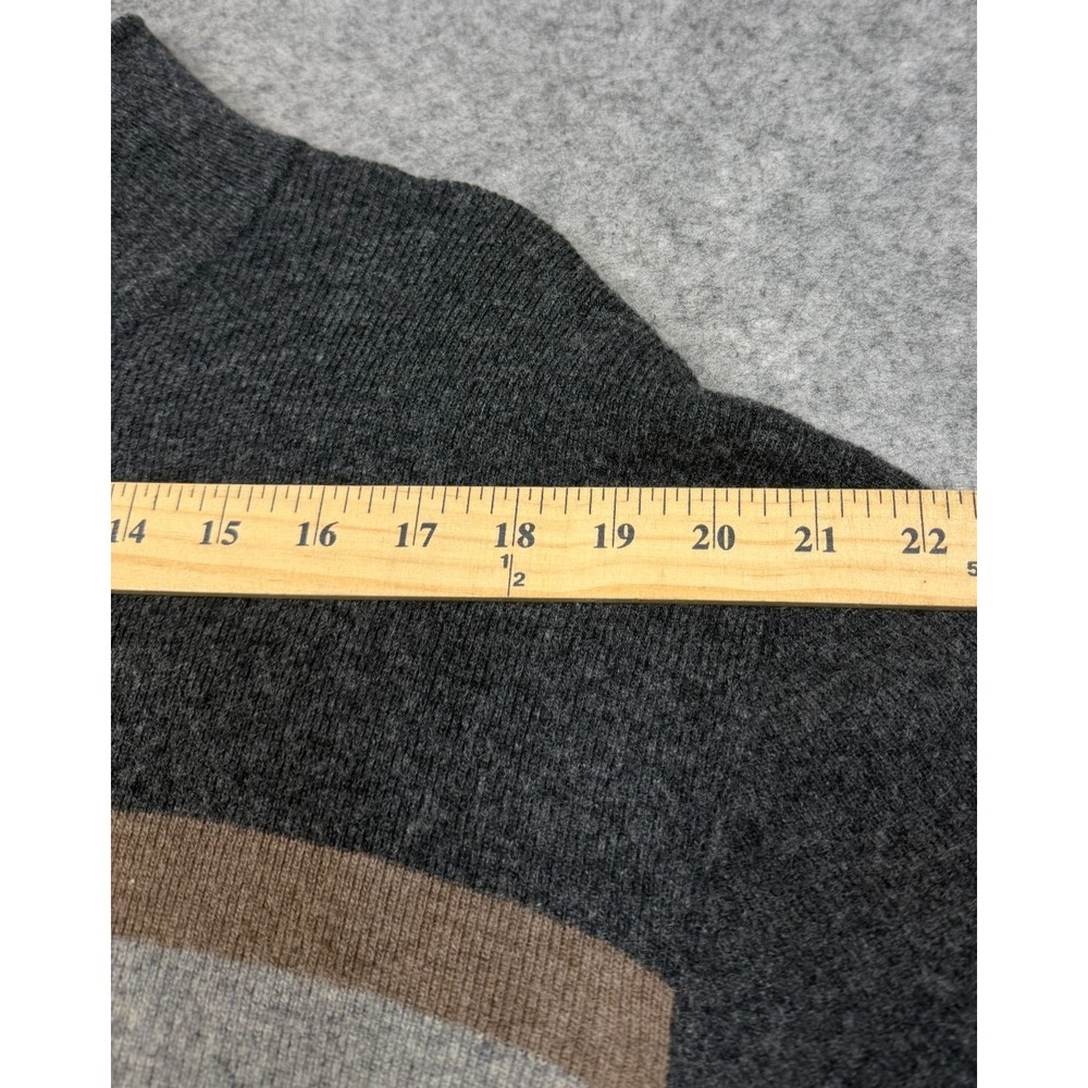 Vintage J Crew Sweater Gray Brown Medium - Picture 9 of 13